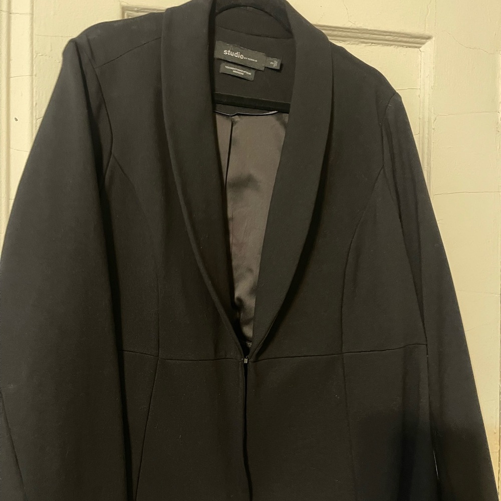 Torrid Black Studio Blazer